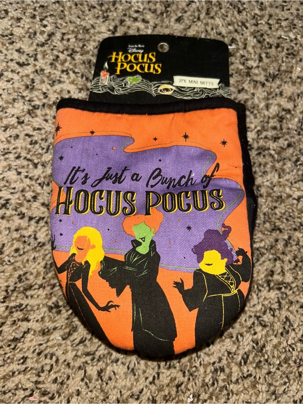 Hocus Pocus Halloween Oven Mitts